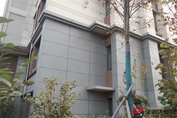 住宅樓應用保溫裝飾一體板